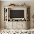 Apex 100" Entertainment Center - Grey Woodgrain TV Stand for 65" TVs