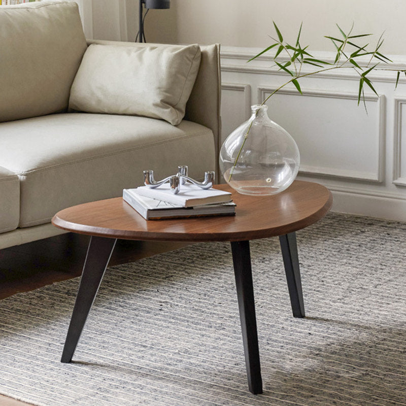 Apex - 2-Piece Nesting Coffee Table Set Mid-Century Wood Veneer