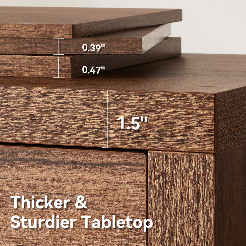 Oakridge - Farmhouse Wood Console Table for Entryway & Living Room