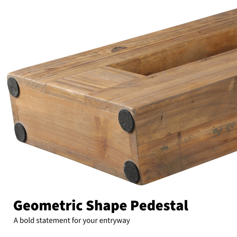 Haven - 59" Reclaimed Solid Wood Console Table Farmhouse Entryway
