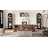 Aura - 6-Tier Arched Wood Bookcase for Living Room & Bedroom