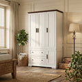 Aurelius - 71" 3-Door Wardrobe Armoire Modern Bedroom Storage Closet