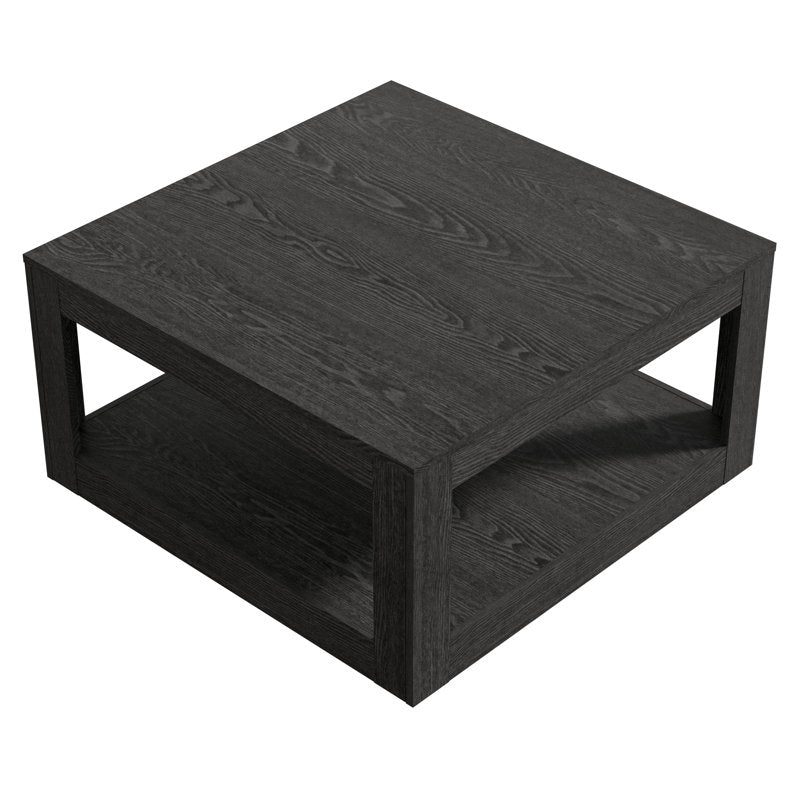 Allysyn - 31.5" Square Coffee Table Modern Wood Living Room Center Table