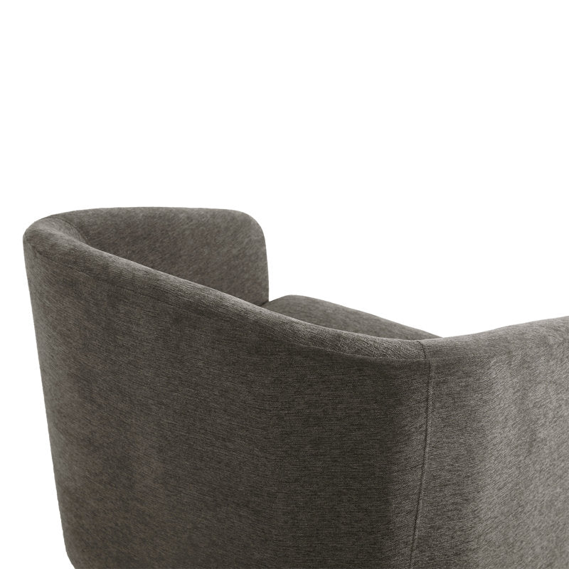 Applewold - Swivel Barrel Chair Tan Chenille Living Room
