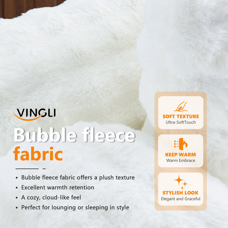 Cloud Velvet - Oversized Chaise Lounge Sleeper Sofa Bed