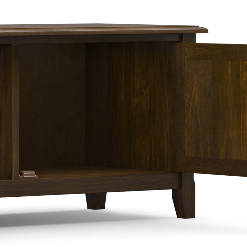 Burlington - 72" Solid Wood Transitional TV Stand for 80" TVs