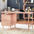 Camylle Writing Desk - Mid-Century Modern Wood Desk for Home Office