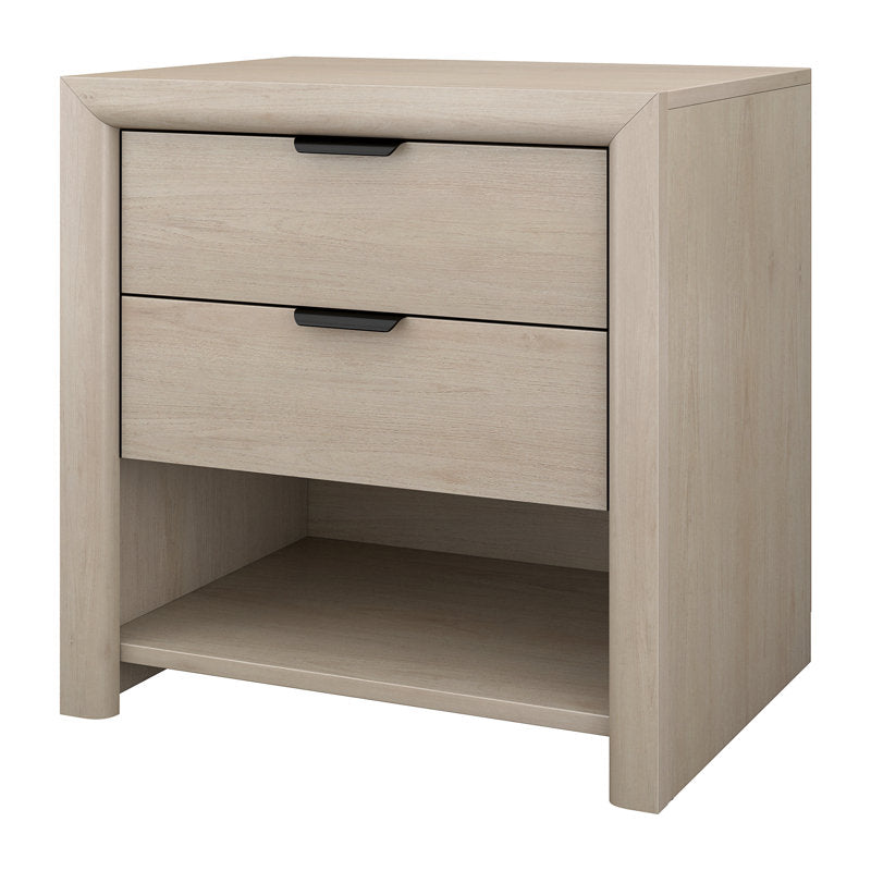 Clarice - 24" Wood Grain Nightstand Modern Bedroom Side Table