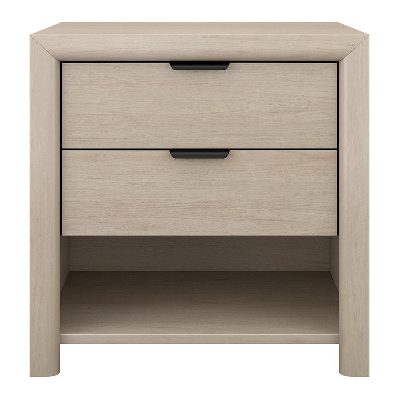 Clarice - 24" Wood Grain Nightstand Modern Bedroom Side Table