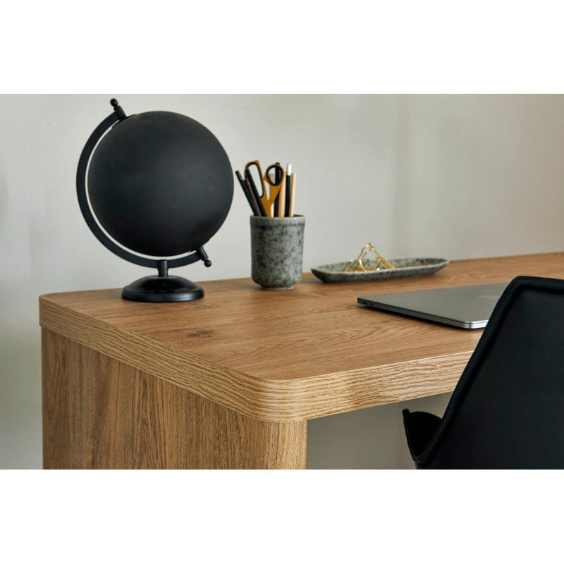 Cuuba - 55" L-Shaped Modular Wood Desk with Storage for Home Office