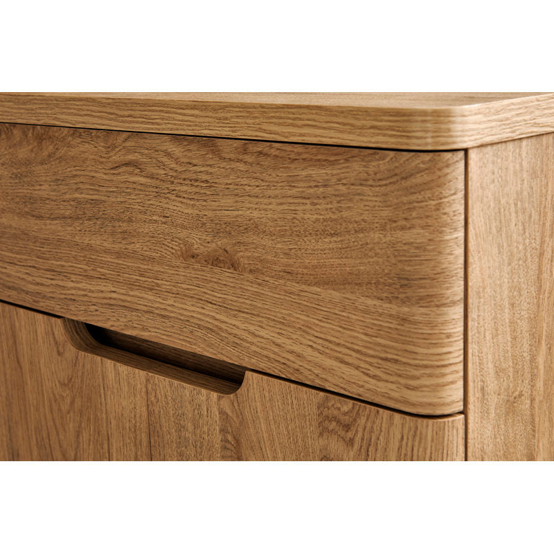 Cuuba - 55" L-Shaped Modular Wood Desk with Storage for Home Office