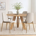 Folmar - Upholstered Dining Chair Set of 4 Mid-Century Modern Kitchen