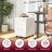 Titan - 3-Drawer Mobile Metal Filing Cabinet with Lock for Office