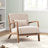 Hertford - Mid-Century Solid Wood Accent Chair for Living Room