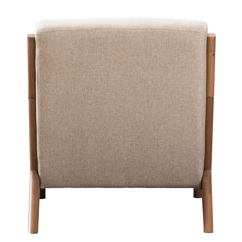 Hertford - Mid-Century Solid Wood Accent Chair for Living Room