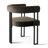 Hikeem - Velvet Upholstered Dining Armchair Set of 2 - Modern Kitchen
