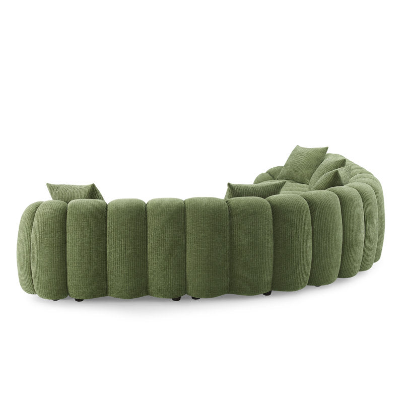 Winnie - Modern Chenille L-Shape Sectional Sofa for Living Room