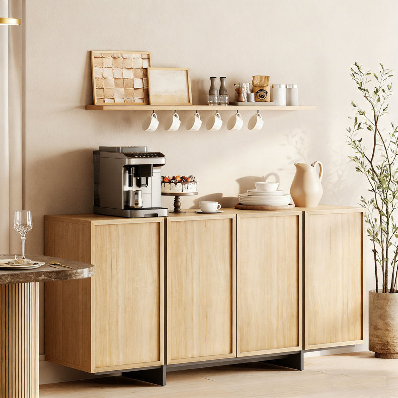 Maisonet - Modern Oak Sideboard Buffet Cabinet for Dining Room