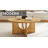 Rivian Round Coffee Table - Mid-Century Solid Mango Wood Center Table