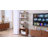 Nataysha - 4-Tier Bookcase Wood & Metal Industrial Storage