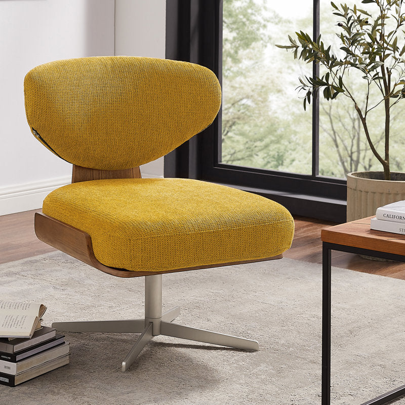 Nohl - Swivel Desk Chair Mid-Century Bentwood Home Office Seating