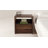 Posner - Modern Walnut Nightstand with Drawer & Open Shelf