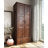 Primm - 2-Door Solid Wood Wardrobe Armoire with Lock for Bedroom