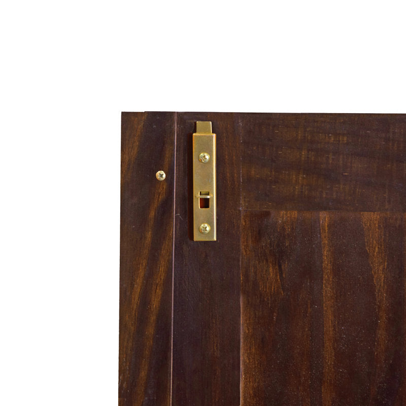 Primm - 2-Door Solid Wood Wardrobe Armoire with Lock for Bedroom