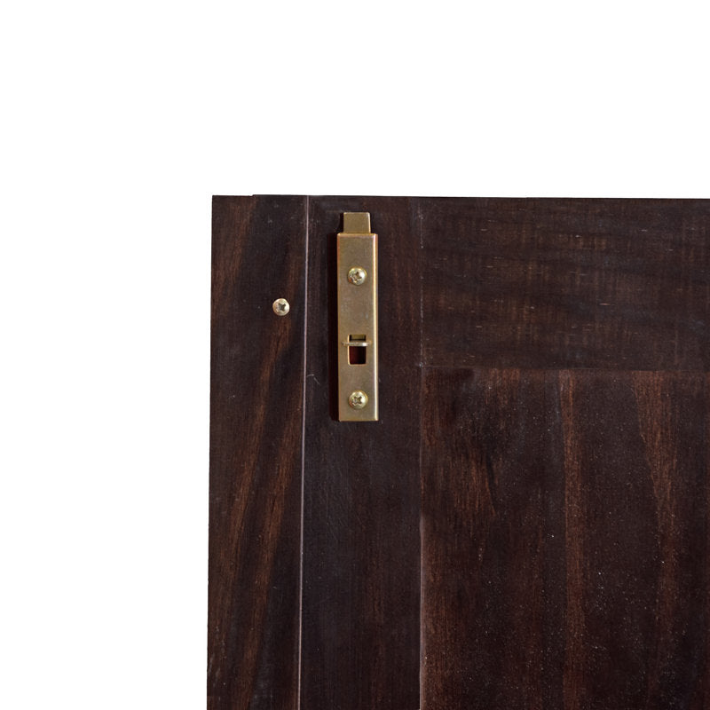 Primm - 2-Door Solid Wood Wardrobe Armoire with Lock for Bedroom