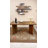 Rahn 63" Dining Table - Farmhouse Walnut Wood 6-Person Kitchen Table