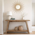 Camden Console - Reclaimed Wood Entryway Table Modern Slim Design